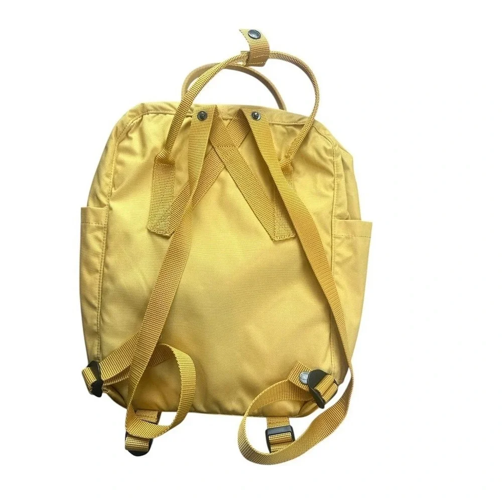 Fjallraven Tree-Kanken Backpack Bag Unisex Yellow Sustainable Eco-Friendly Bag